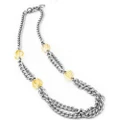 Folli Follie Ladies' Silver Stainless Steel Necklace 4N0T070C (32 cm)