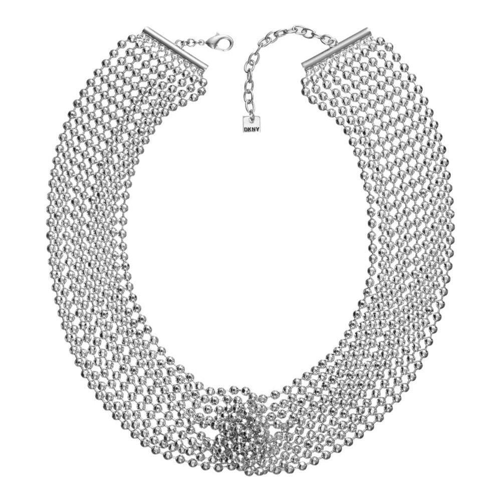 DKNY Ladies' Stainless Steel Necklace 5520067 - Grey, 20cm