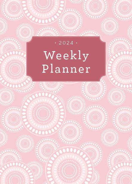 2024 Diary Weekly Planner Week to View by Paper Pocket