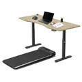 Lifespan Fitness Walkingpad™ M2 Treadmill with Dual Motor Automatic Standing Desk 180cm in Oak/Black