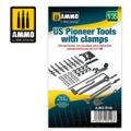 Ammo 1:35 US Pioneer Tools with clamps
