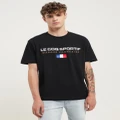 Le Coq Sportif Mens Francaise Tee Top T Shirt - Black - XL
