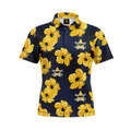 North Queesnland Cowboys 2023 NRL Aloha Golf Polo Sizes S-5XL! [Size: Large]