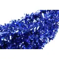 50 X Christmas Tinsel Thick Xmas Garland Tree Decorations - Royal Blue
