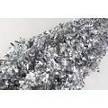 50 X Christmas Tinsel Thick Xmas Garland Tree Decorations - Silver
