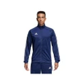 Mens Adidas Core 18 Pes Zip Up Jacket Athletic Training Dark Blue/White
