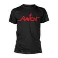 Raven Unisex Adult Logo T-Shirt (Black) (S)