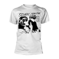 Sonic Youth Unisex Adult Goo Album Cover T-Shirt (White) (XXL)