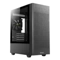 [NX500M] Mid-Tower Tempered Glass Gaming Case, High-Airflow Mesh Front Panel