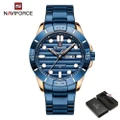 New Fashion Mens Watches Gold Business Sport