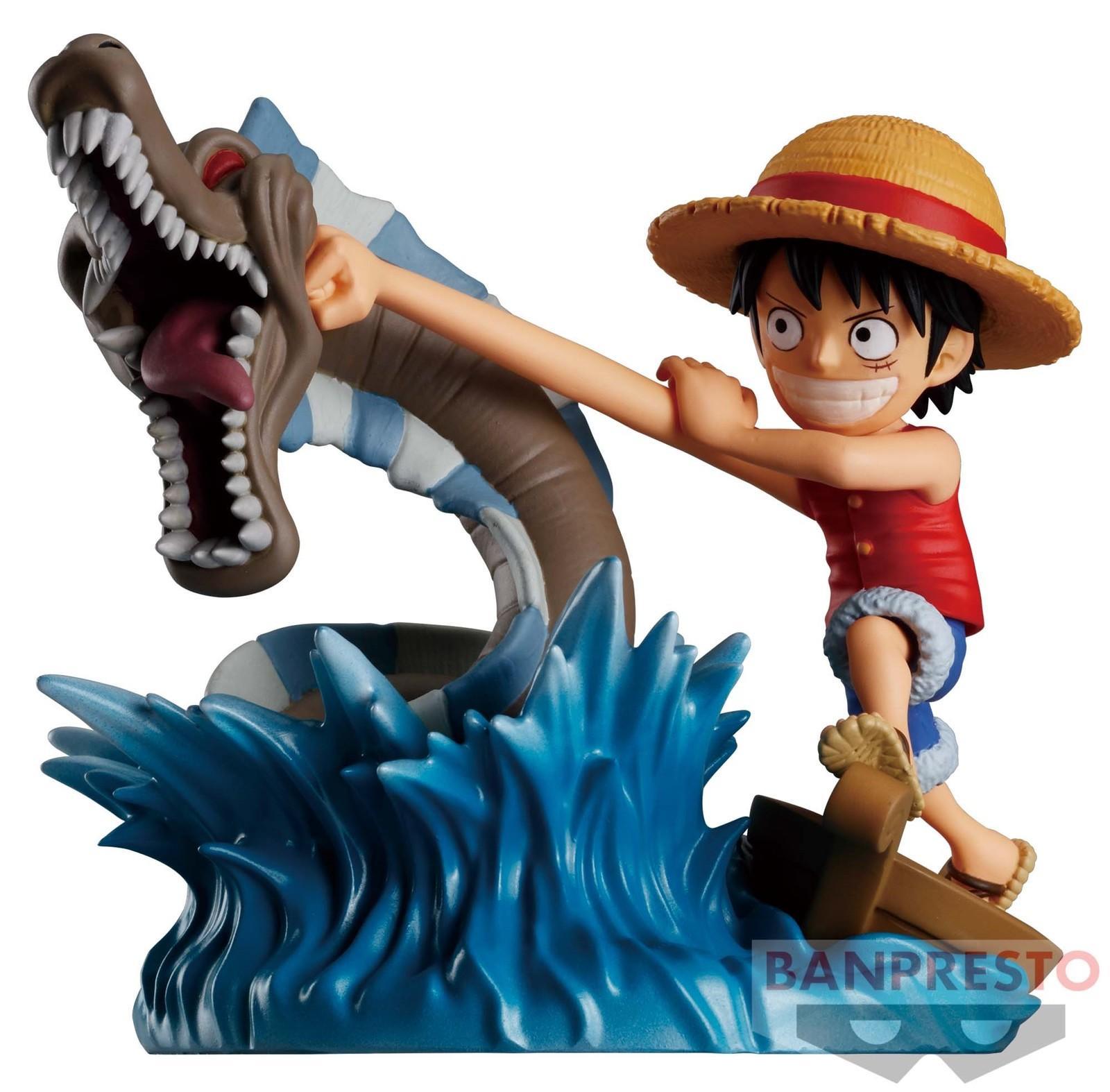 One Piece: Monkey D. Luffy vs Local Sea Monster - PVC Figure