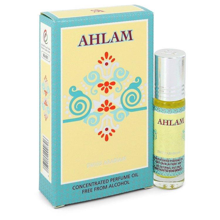 Swiss Arabian Ahlam Concentrated Perfume Oil Free from Alcohol By Swiss Arabian - 0.2 oz Concentrated Perfume Oil Free from Alcohol