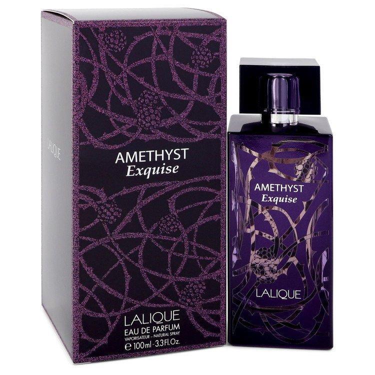 Lalique Amethyst Exquise Eau De Parfum Spray By Lalique 100 ml - 3.3 oz Eau De Parfum Spray
