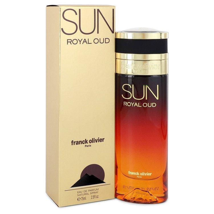 Sun Royal Oud Eau De Parfum Spray By Franck Olivier 75 ml - 2.5 oz Eau De Parfum Spray