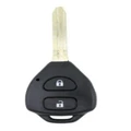 [2 Pack] Compatible With Toyota Prado RAV4 Corolla Remote Car Key Blank Shell/Case