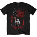 Avril Lavigne Unisex Adult Love Sux Balloons Cotton T-Shirt (Black) (XL)