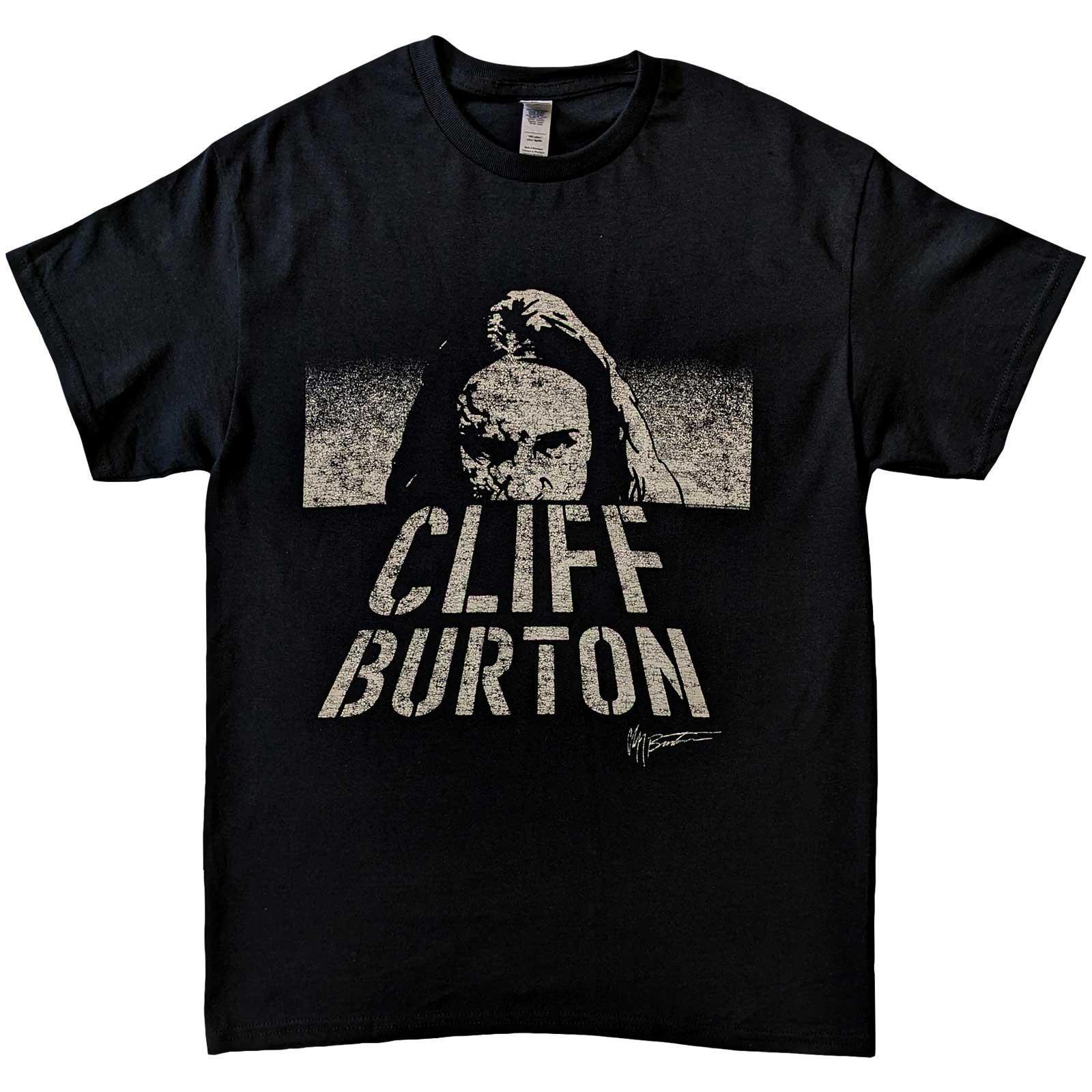 Cliff Burton Unisex Adult DOTD Cotton T-Shirt (Black) (XL)