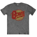 David Bowie Childrens/Kids Diamond Dogs Logo T-Shirt (Charcoal Grey) (5-6 Years)