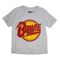David Bowie Childrens/Kids Diamond Dogs Vintage Logo T-Shirt (Heather Grey) (7-8 Years)