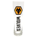 Wolverhampton Wanderers FC Tall Beer Glass (Clear) (One Size)