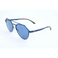 ADIDAS Men's Oval Blue Sunglasses AOM009-022-GLS (? 57 mm)