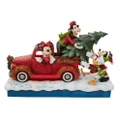 Disney Traditions Fab 4 With Red Truck and Tree 6010868