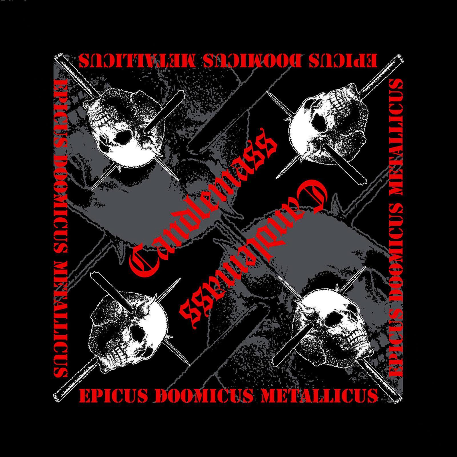 Candlemass Unisex Adult Epicus Doomicus Metallicus Bandana (Black) (One Size)