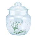 Disney Gifts - Disney Glass Storage Jar: Winnie the Pooh (Hunny Pot), Clear Glass, 650ml (Capacity)