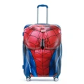 Marvel Spiderman Pc Shell 28in Checked Trolley Luggage Travel Suitcase 75x48x32cm