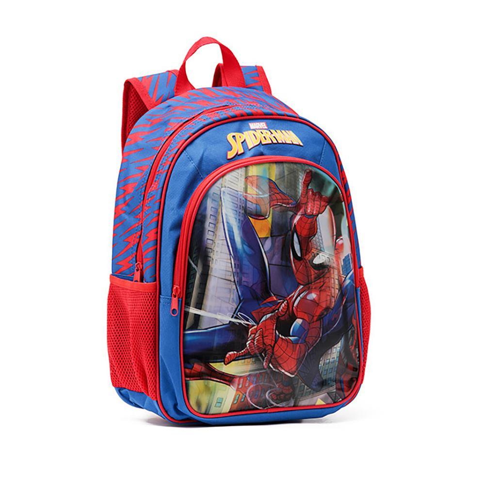 Marvel Spiderman Hologram Kids/Childrens Shoulder Zipper Backpack Bag 38x28x16cm