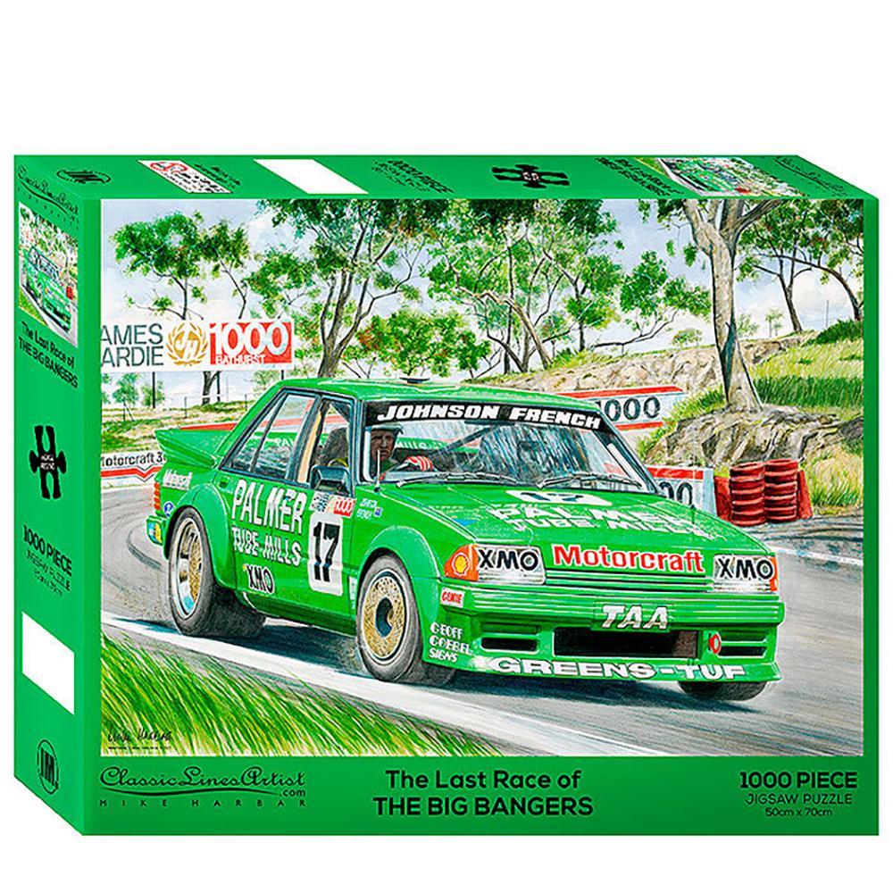 1000pc Holden Greens Tuf Car Scene Themed Jigsaw Puzzle Set 50x70cm 3y+