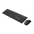 Rapoo Wireless Optical Mouse And Keyboard Black