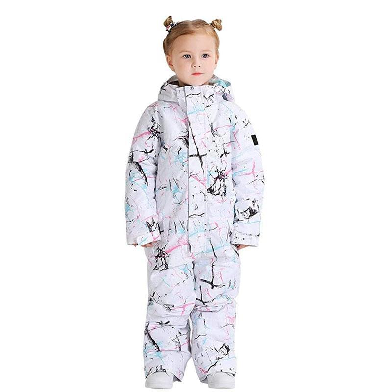 Adore One Piece Ski Suits Jackets Waterproof Winter Warm Jumpsuits for Kids (50802, 100)