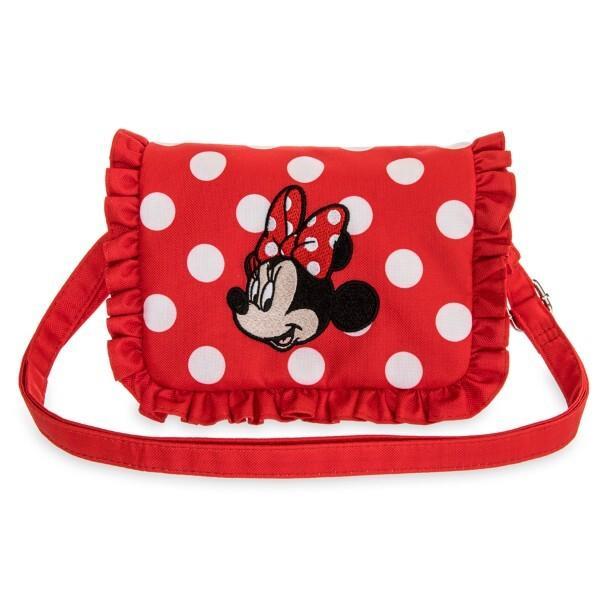 Minnie Mouse Embroidered Red Crossbody Bag by Disney
