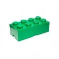 Lego Brick Storage Box (Green) (One Size)