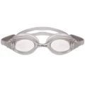 Mirage Flow Silver Adult Swimming Goggles with Silicone Ear Plugs