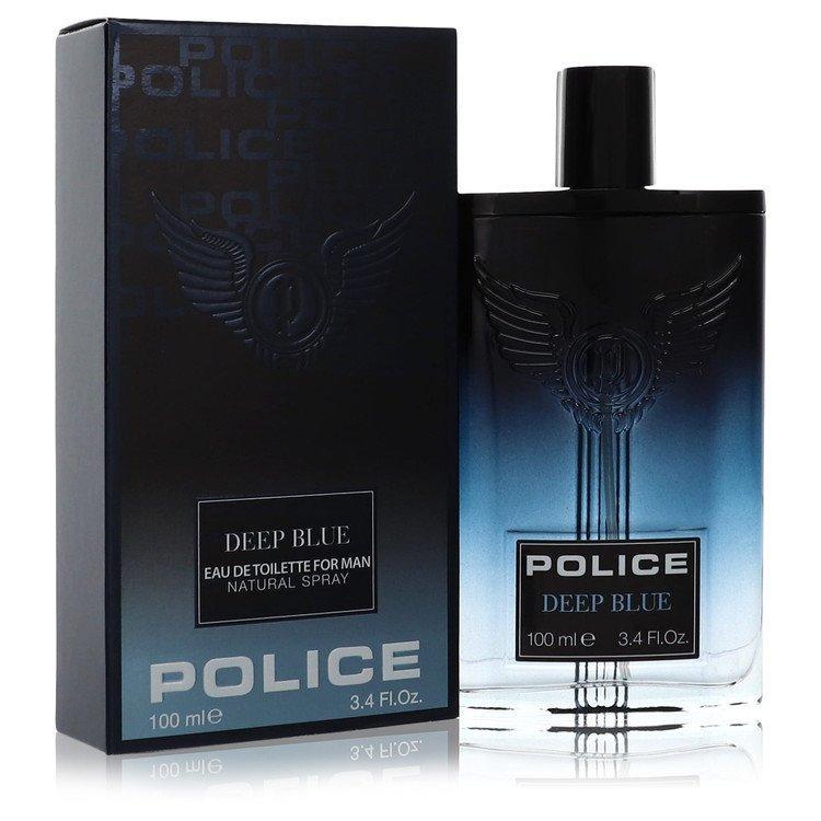 Police Deep Blue Eau De Toilette Spray By Police Colognes 100 ml - 3.4 oz Eau De Toilette Spray