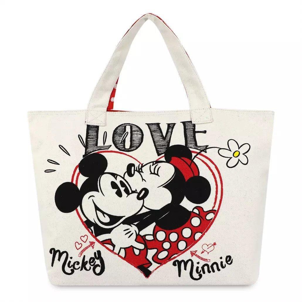 Disney Mickey & Minnie Mouse Love Tote Bag by Disney