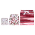 3pc Ladelle Twinkle Reusable Recycled Cotton Gift Bags 20x20/28x30/38x40cm