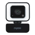 RAPOO C270L FHD 1080P Webcam - 3-Level Touch Control Beauty Exposure LED, 105 Degree Wide-Angle Lens, Built-in/Double Noise Cancellation Microphone C270L