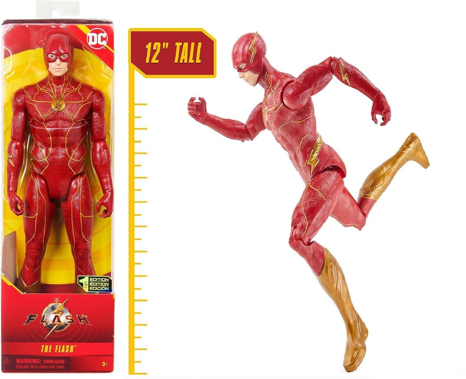 DC Comics-Flash Movie Flash 2-Action Figure 12 Inch Preschool Toys & Pretend Play Ages 3+ New Toy