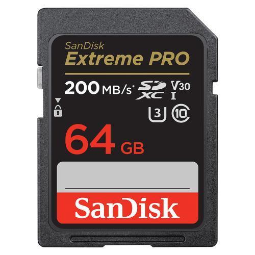 SanDisk Extreme Pro 64GB U3,V30,UHS-I, up to 200MB/S read, 90MB/s write Ultra