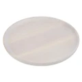 Davis & Waddell White Wash Round Platter White Wash 30x25cm