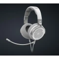 Corsair Virtuoso Pro White Natural Transparent Sound. Ultra Comfort Open Back Nvidia Broadcast Uni-directional Microphone 3.5mm. HeadsetHeadphone