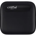 Crucial CT500X6SSD9 X6 500GB External Portable SSD 540MB/s USB3.2 USB-C USB3.0 Durable