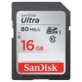 SanDisk 16GB Ultra SDHC SD Card Class 10 UHS-I Memory Card