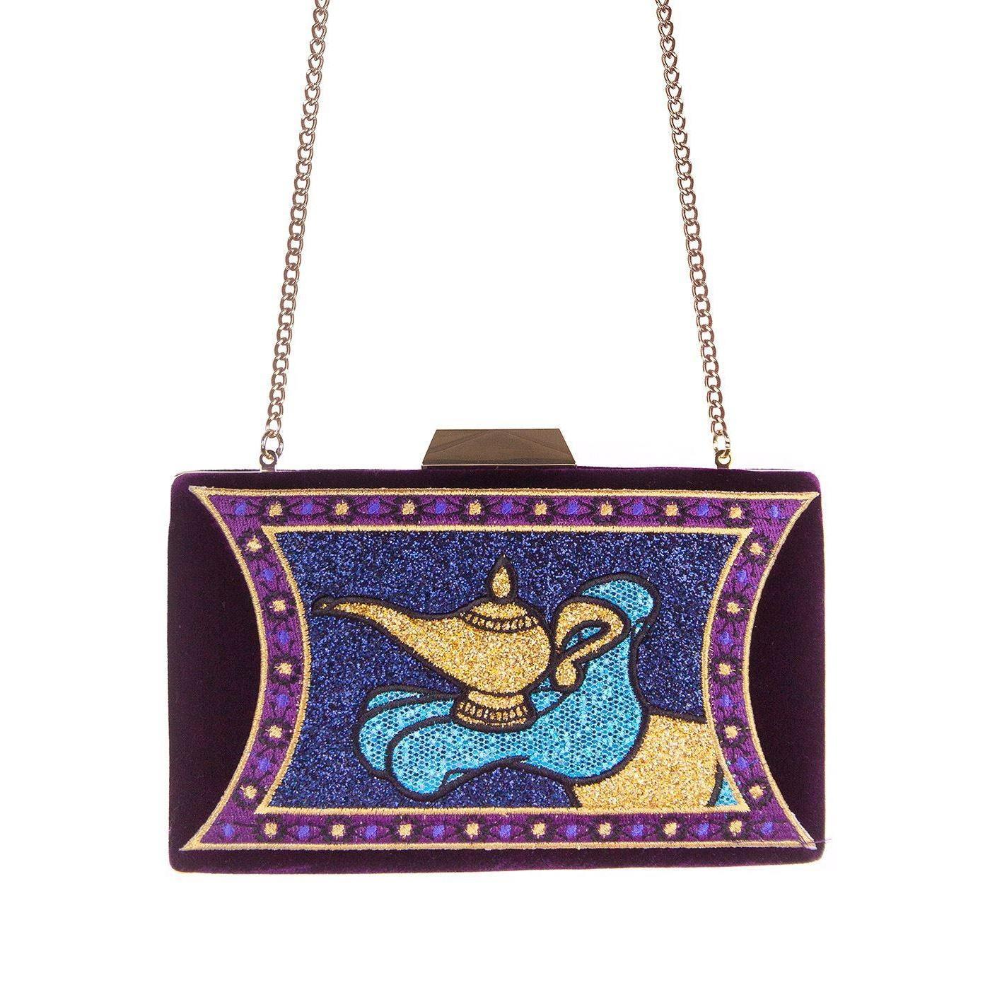 Danielle Nicole Official Disney Aladdin Magic Lamp Clutch Bag (Multicoloured) (One Size)