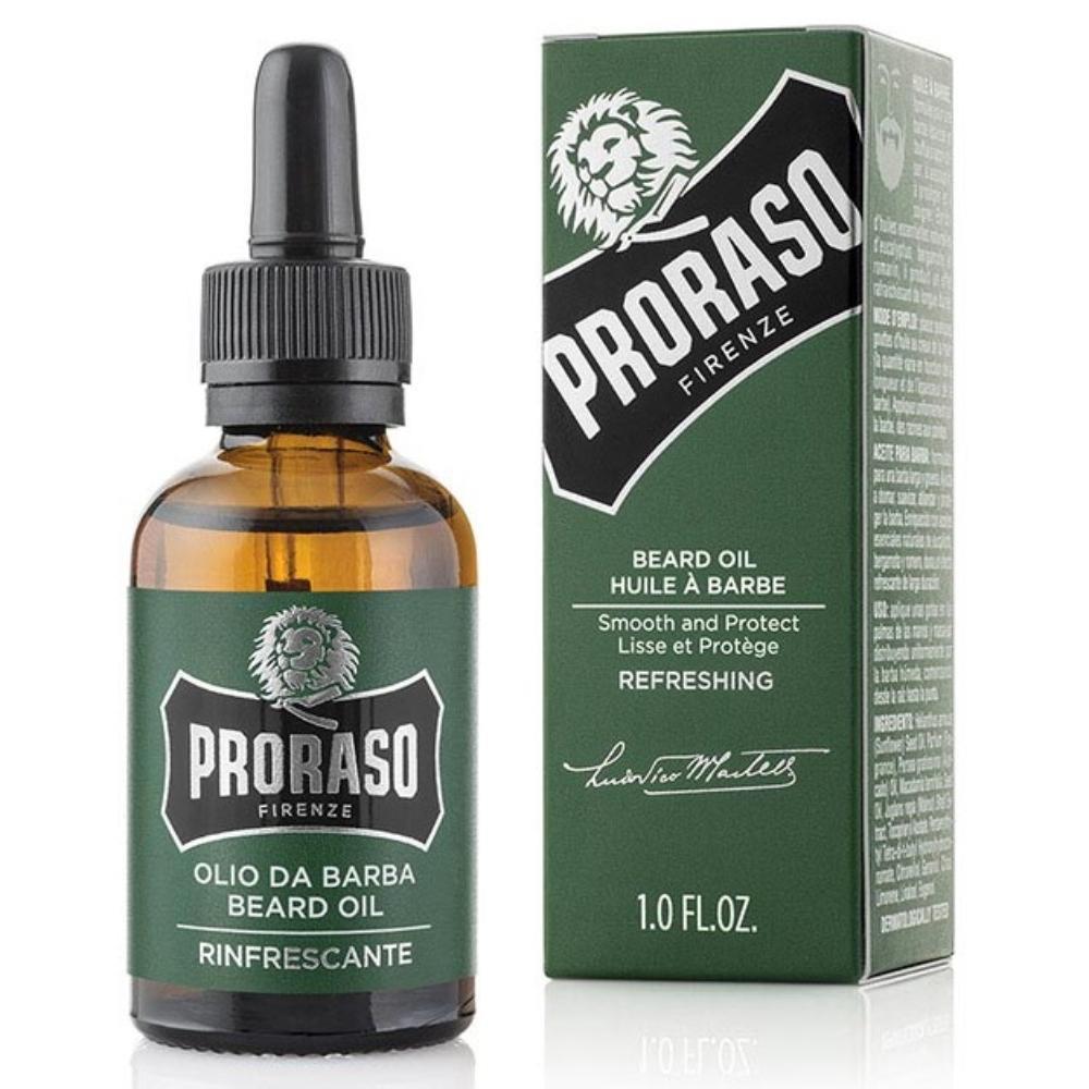 Proraso Beard Oil Eucalyptus And Rosemary 30ml Quality Grooming
