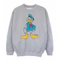 Disney Boys Angry Donald Duck Sweatshirt (Sports Grey) (12-13 Years)