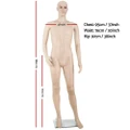【Sale】186cm Tall Full Body Male Mannequin - Skin Coloured